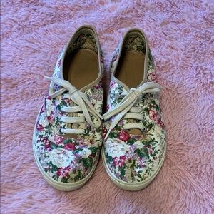 Hotter Comfort Concept Floral Canvas Sneakers